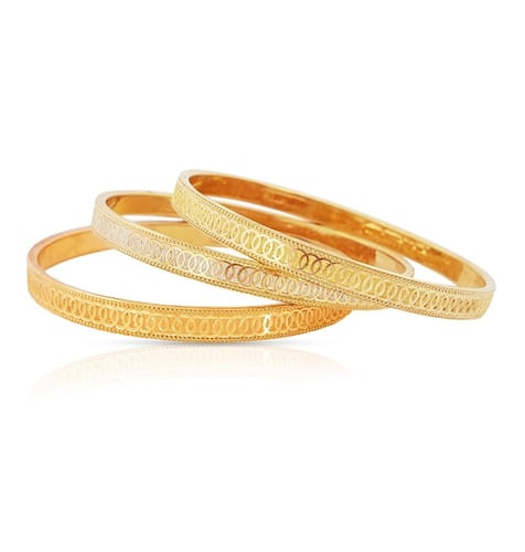 بنجرة ذهب -عيار 21 من مقاس 11 الى مقاس 25