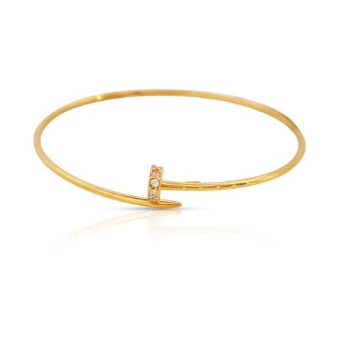 اسوارة ذهب اطفال - عيار 18- 2.160 جرام تقريباً