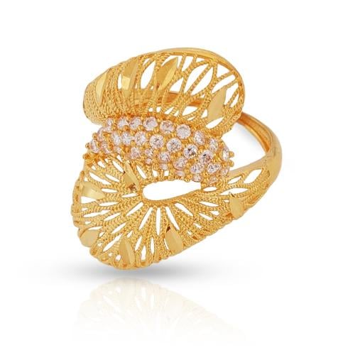 خاتم ذهب - عيار 21- 4.050 جرام تقريباً