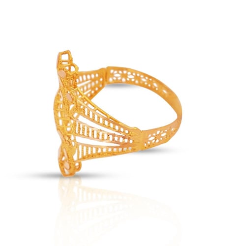 خاتم ذهب - عيار 21-1.60 جرام تقريباً