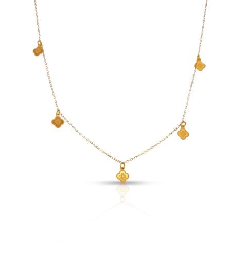 عقد ذهب - عيار 21- 0.69 جرام تقريباً