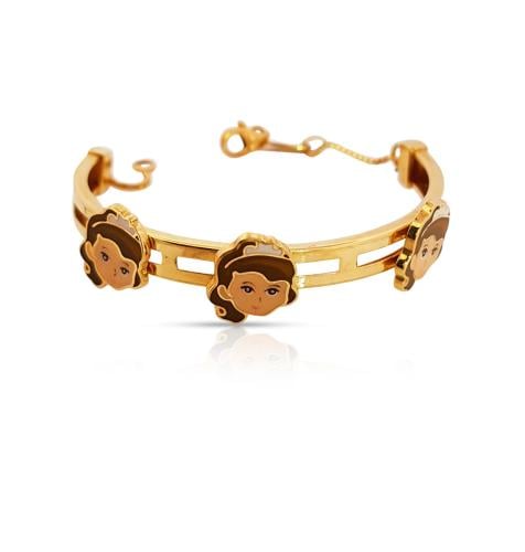 اسوارة ذهب اطفال - عيار 18- 6.620 جرام تقريباً