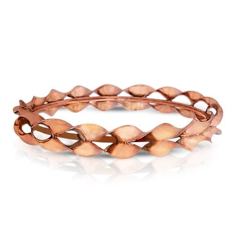 بنجرة ذهب روز قولد -عيار 21 من مقاس 11 الى مقاس 25