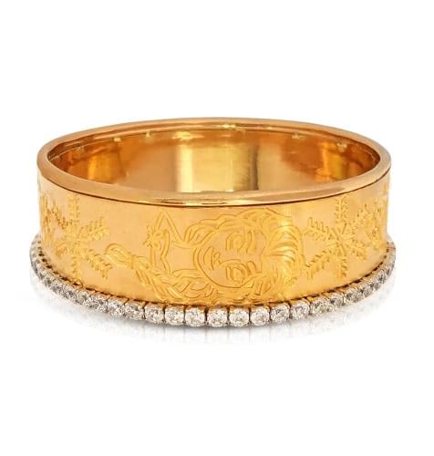 بنجرة ذهب -عيار 21 من مقاس .11.5 الى مقاس 24.5