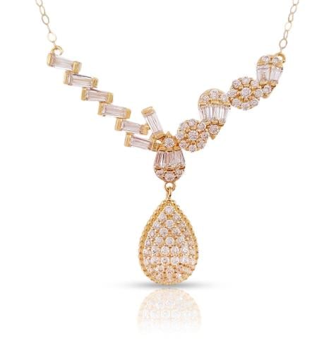 عقد ذهب - عيار 18- 1.620 جرام تقريباً