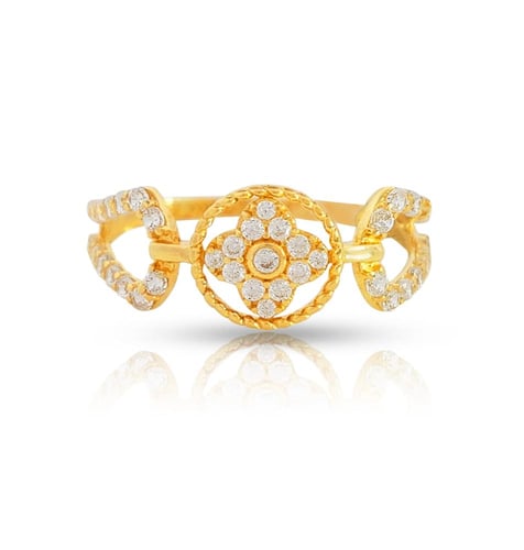 خاتم ذهب - عيار 18- 1.16 جرام تقريباً