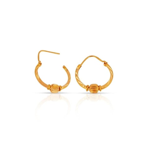 حلق ذهب - عيار 21 - 1.70 جرام تقريباً