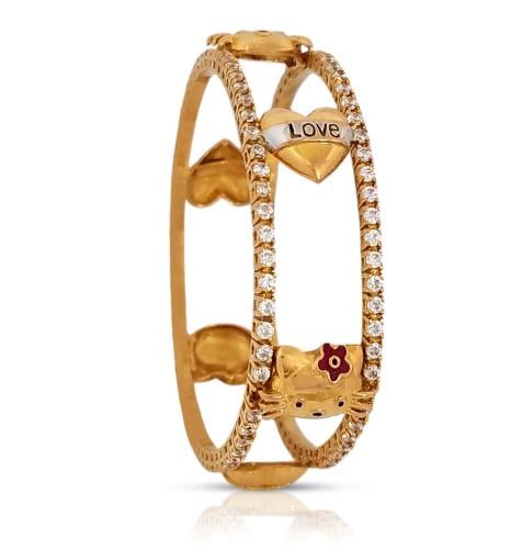 بنجرة ذهب -عيار 21 من مقاس 11 الى مقاس 25