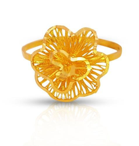 خاتم ذهب - عيار 21-1.36جرام تقريباً