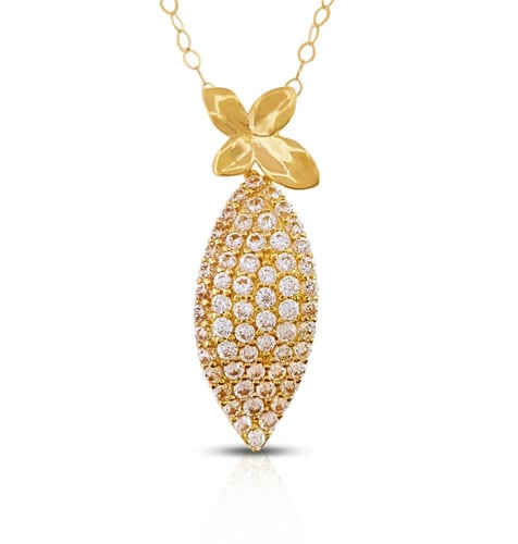 عقد ذهب - عيار 18- 0.96 جرام تقريباً