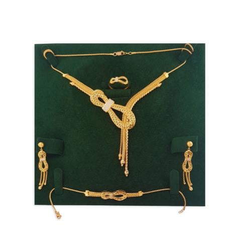 طقم ذهب - عيار 21- 23.63 جرام تقريباً