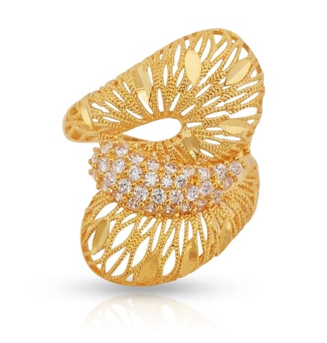 خاتم ذهب - عيار 21- 4.050 جرام تقريباً