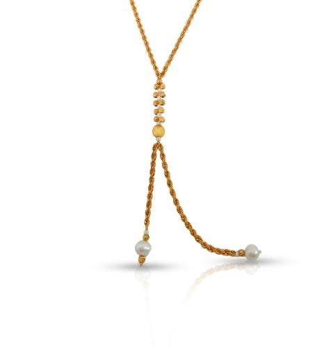 عقد ذهب - عيار 18- 3.46 جرام تقريباً