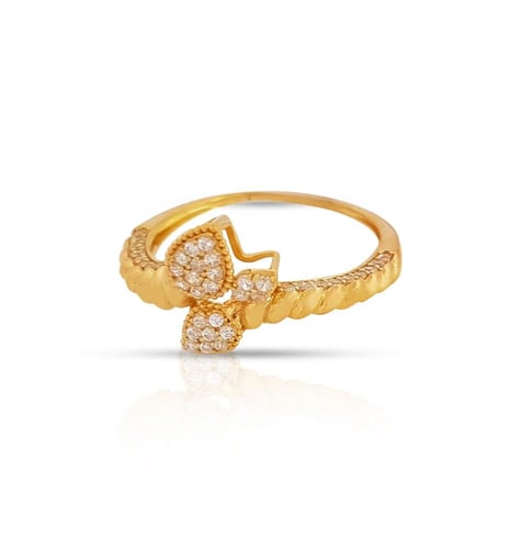 خاتم ذهب - عيار 18- 2.22 جرام تقريباً