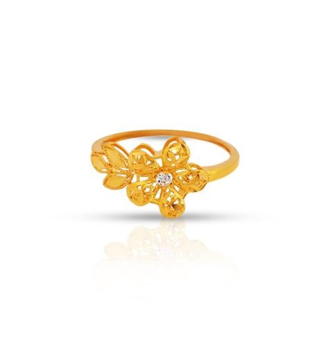 خاتم ذهب - عيار 21-1.34 جرام تقريباً