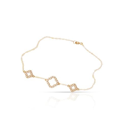 اسوارة ذهب - عيار 18- 0.580 جرام تقريباً