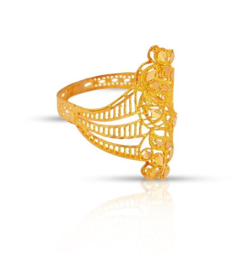 خاتم ذهب - عيار 21-1.60 جرام تقريباً