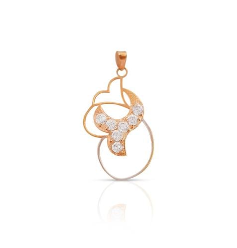 تعليقة ذهب - عيار 18- 0.610 جرام تقريباً