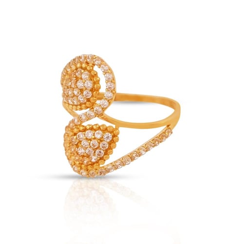 خاتم ذهب مميز - عيار 18- 2.00 جرام تقريباً