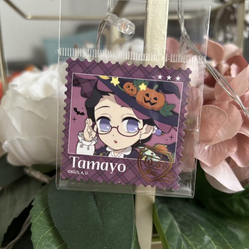 Halloween themed sticker for Tamayo character