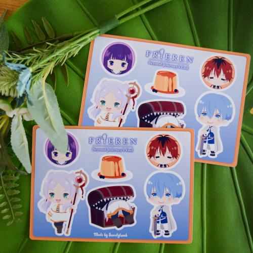 Frieren character stickers