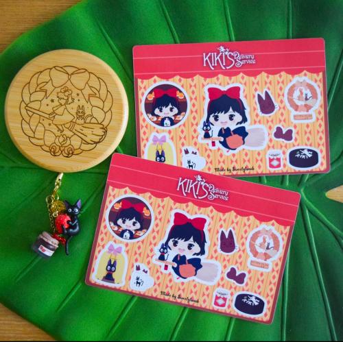 Kiki’s Delivery Service character stickers
