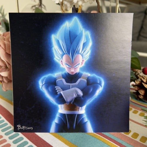 Postcard 15 15x cm character Vegeta