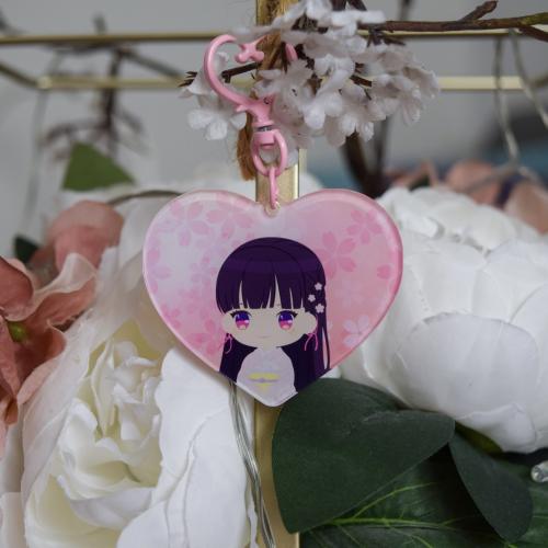 Acrylic medal with two sides for characters from M...