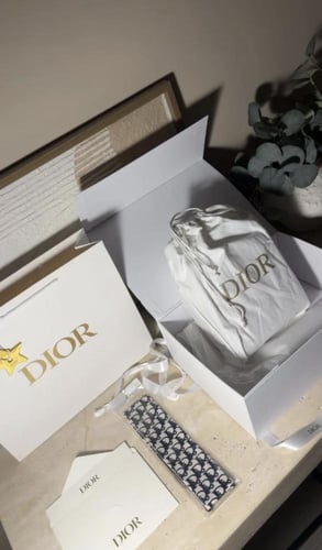 Lady Dior Mini – ليدي ديور ميني (لون نود / وردي فا...