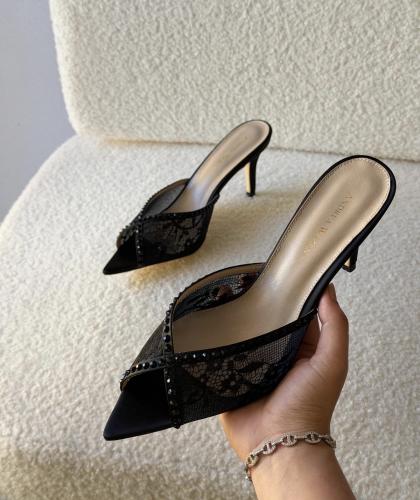 حذاء كعب بكريستال أنيق – Jimmy Choo