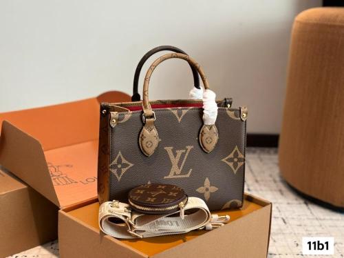 شنطة لويس فيتون أون ذا قو جي إم - بني فاتح