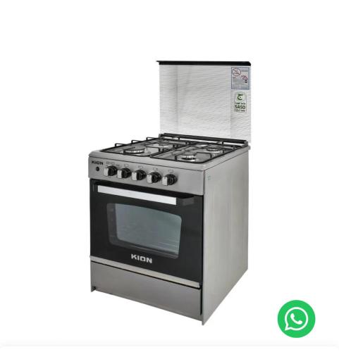 فرن كيون 55 * 55 مصري 4 عيون استيل KFS555B-1