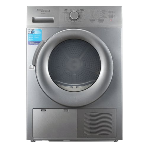 مجفف ملابس 8 كيلو سوبر جنرال – 16 برنامج بمكثف/فضي