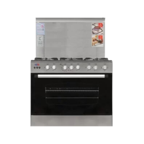 فرن غاز فريجو 5 شعلات، 60*80 سم، ستيل، FG6080SS-U