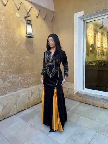 جلابية مخمل عسيري