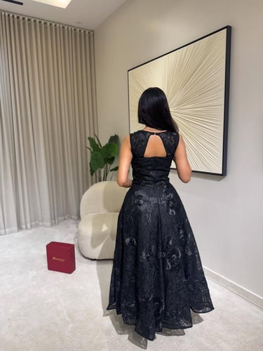 فستان ليالي ڤيرونا الأسود