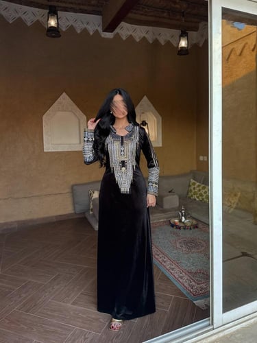 جلابية أصالة – اسود