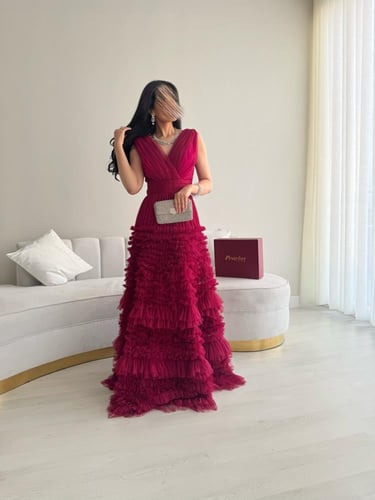 فستان سهره تل