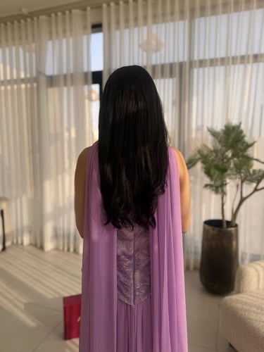 فستان لافندر نوفا