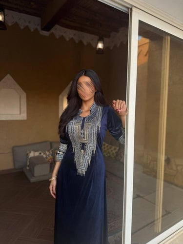 جلابية أصالة – كحلي