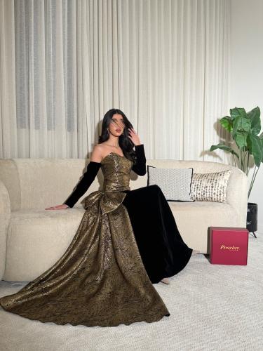 فستان قولدن نور الشتوي