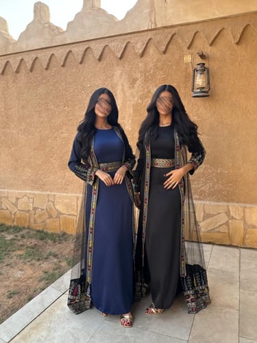 جلابية سِدرَة التأسيس أسود