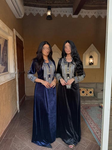 جلابية أصالة – كحلي