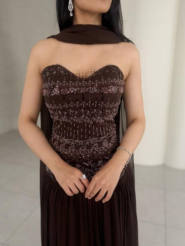 فستان فيلور براون