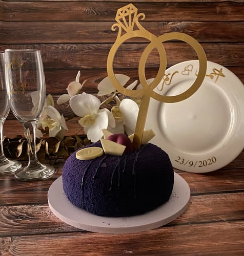 تغريسه بشكل خواتم