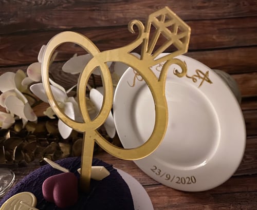 تغريسه بشكل خواتم