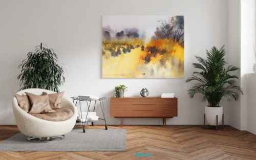 لوحة الغابة