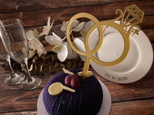 تغريسه بشكل خواتم