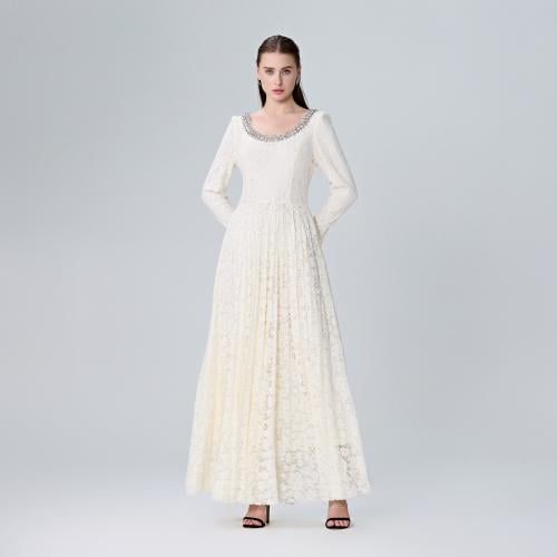 فستان انيق بكرستال