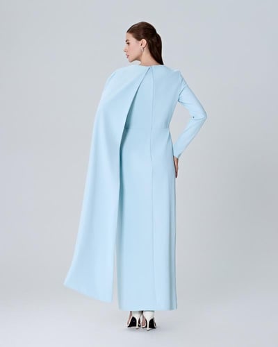 فستان مزين بكرستال